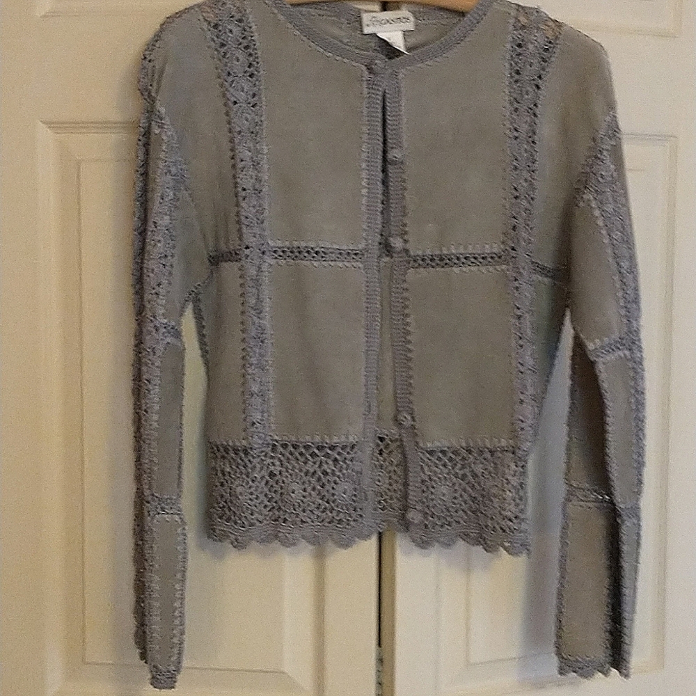 COPY - Suede and Knit Jacket